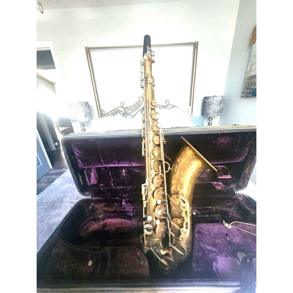Henri Selmer Paris Mark VI Tenor Saxophone 1971 M196782 Original Lacquer + Case